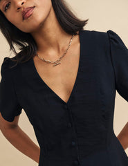 Black Ellen Mini Dress