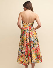 Fearne Cotton Floral Bandeau Aurora Midi Dress