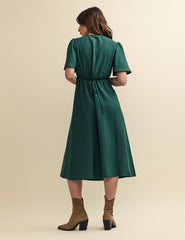 Green Dee Dee Midi Dress