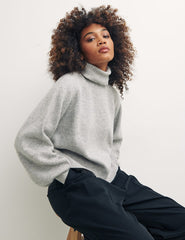 Grey Meet the Jeans Raglan Move On Jumper
