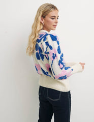 Multi Floral Tapestry Jacquard Jumper