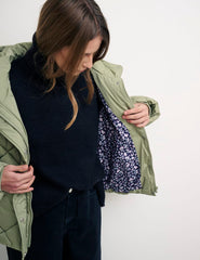 Priya Short Quilted Puffer Jacket