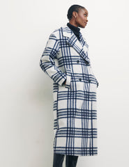 Fearne Cotton Multi Samantha Oversized Check Tailored Coat