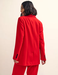 Fearne Cotton Red Double Breasted Blazer
