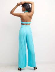 Blue Hilary Jumpsuit