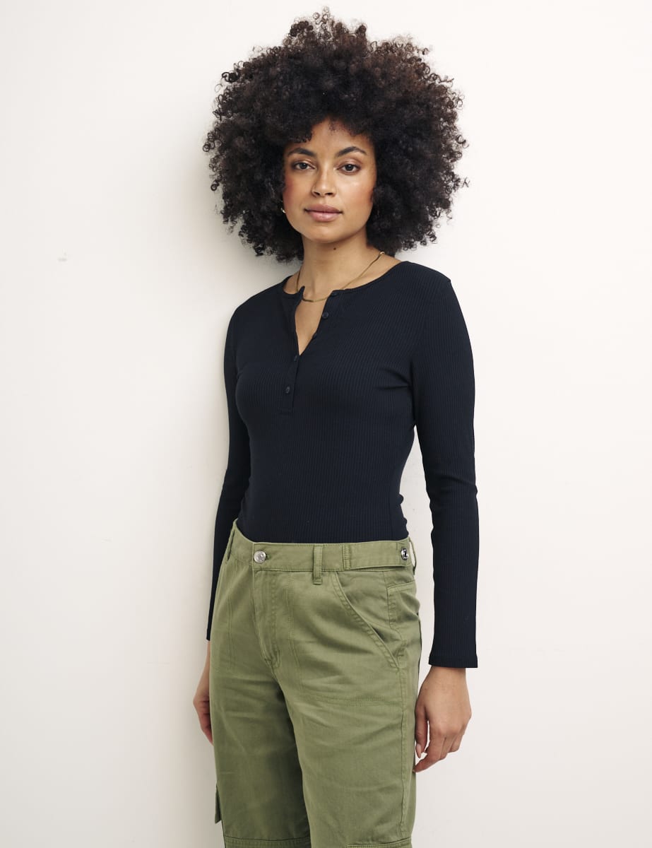 Black Long Sleeve Carson Body