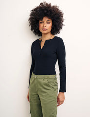 Black Long Sleeve Carson Body