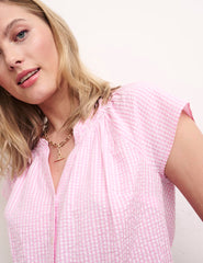 Pink Stripe Susan Top
