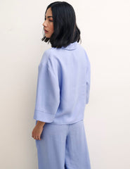 Lilac Oversized Boxy Shirt