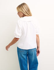 White Emmie Blouse