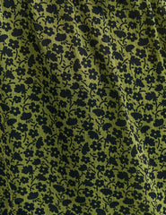 Green Floral Giovanna Blouse