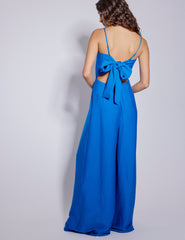 Electric Blue Bandeau Rory Jumpsuit