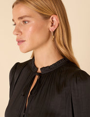 Gold Plated Spiral Earrings