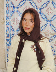 NC x TBCo Brown Wool Hood