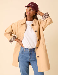 Burgundy Wildflower Cap