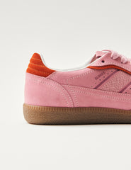 Alohas Rife Sea Pink Leather Trainers