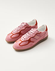 Alohas Rife Sea Pink Leather Trainers
