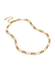 Gold Link Chain Necklace
