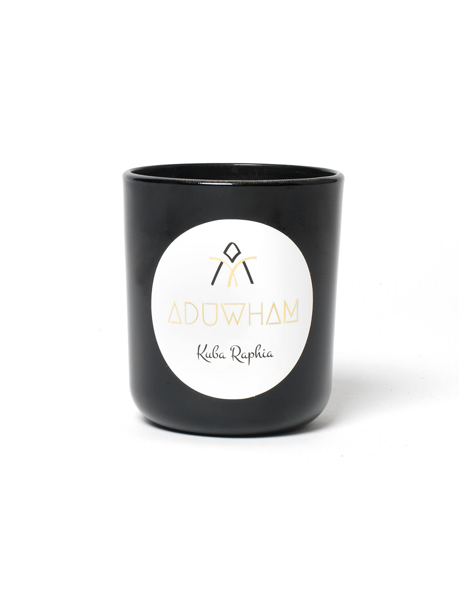 Aduwham Kuba Raphia Candle