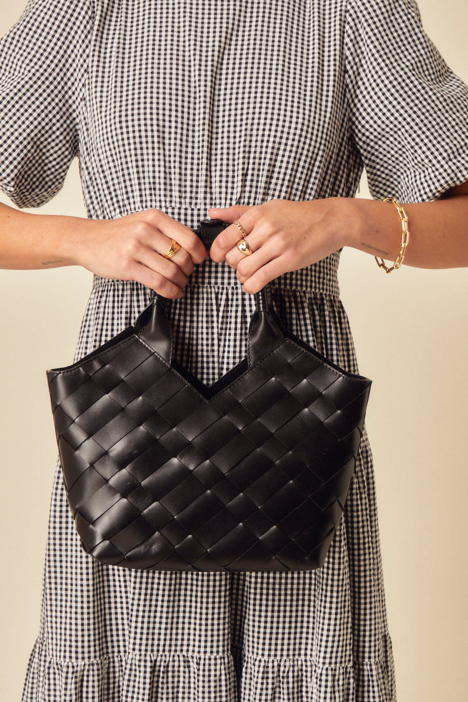 Black Aleo Cabas Mini Bag