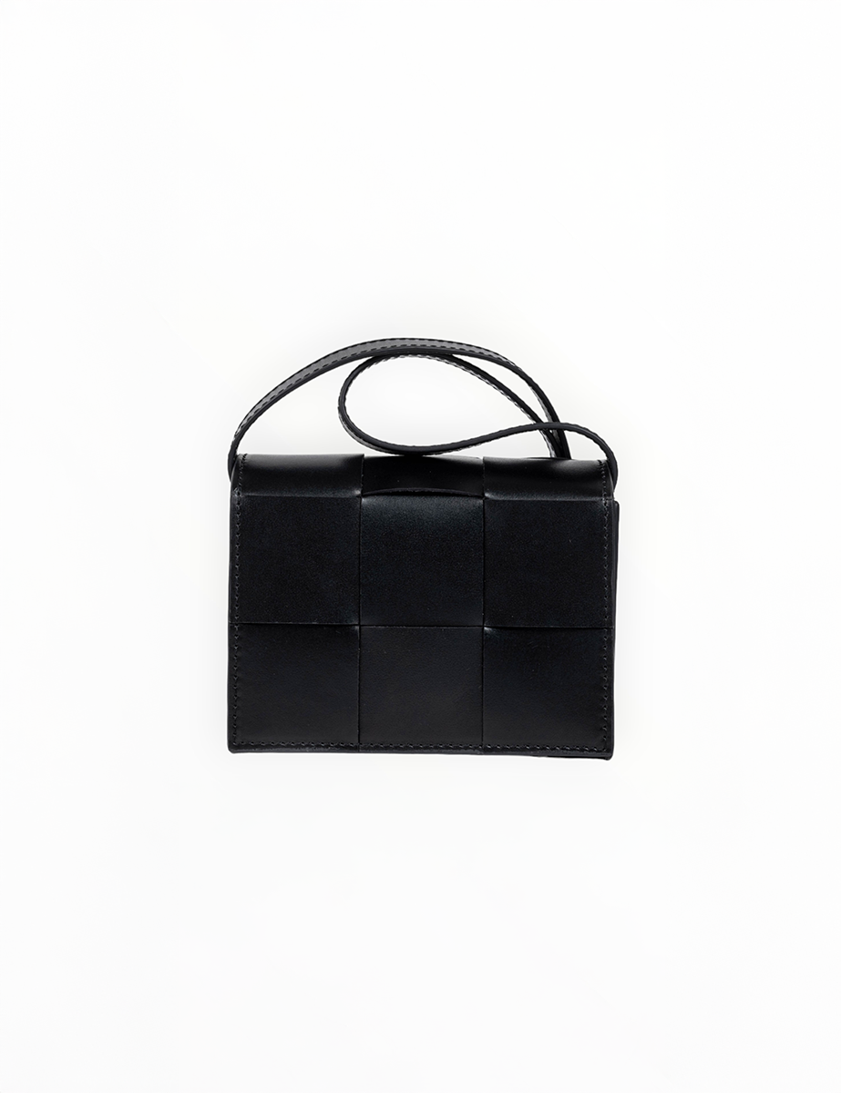 Black Aleo Matchbox Mini Bag