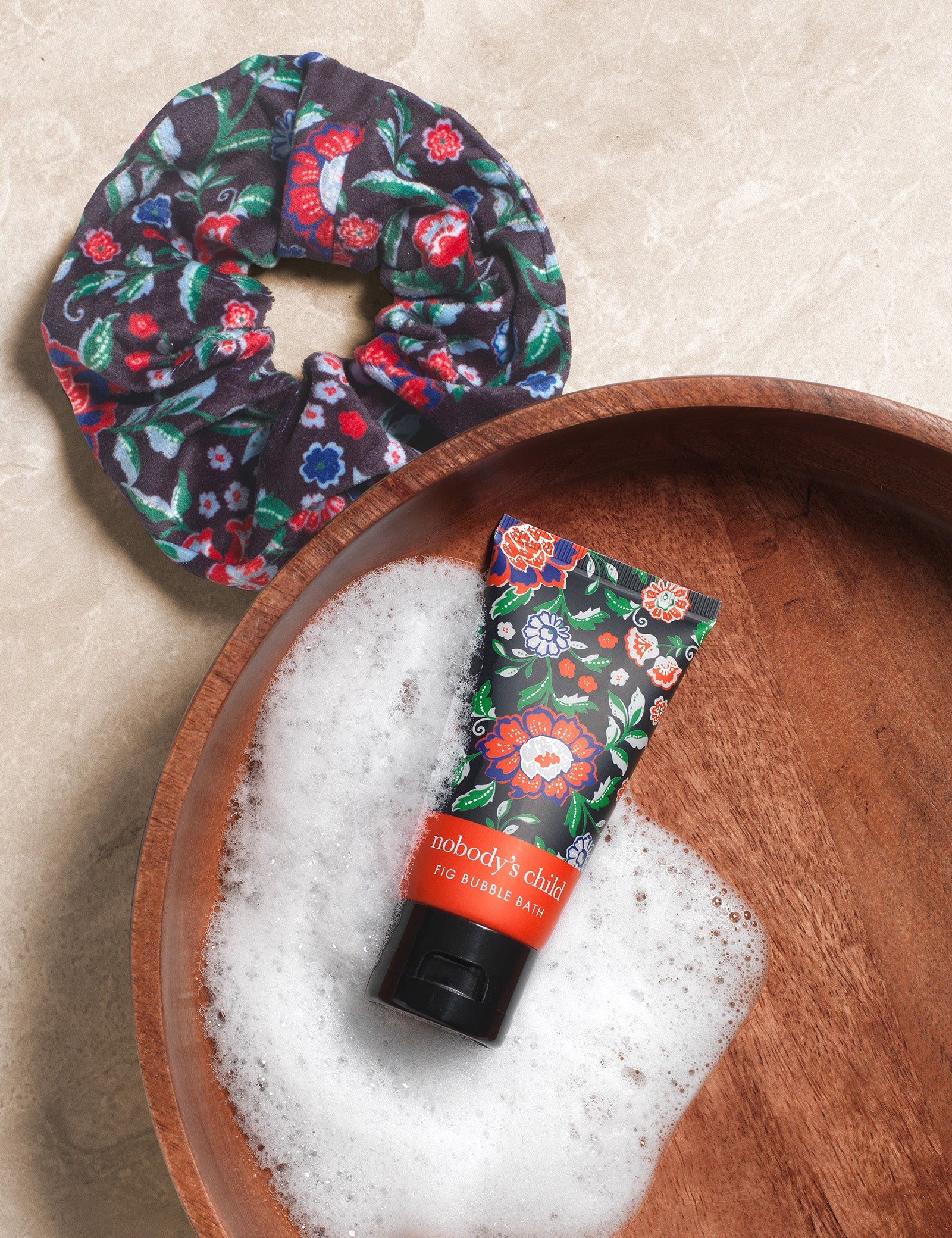 Bath Bubbles & Scrunchie Set