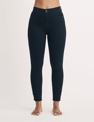 Black High Rise Skinny Jeans