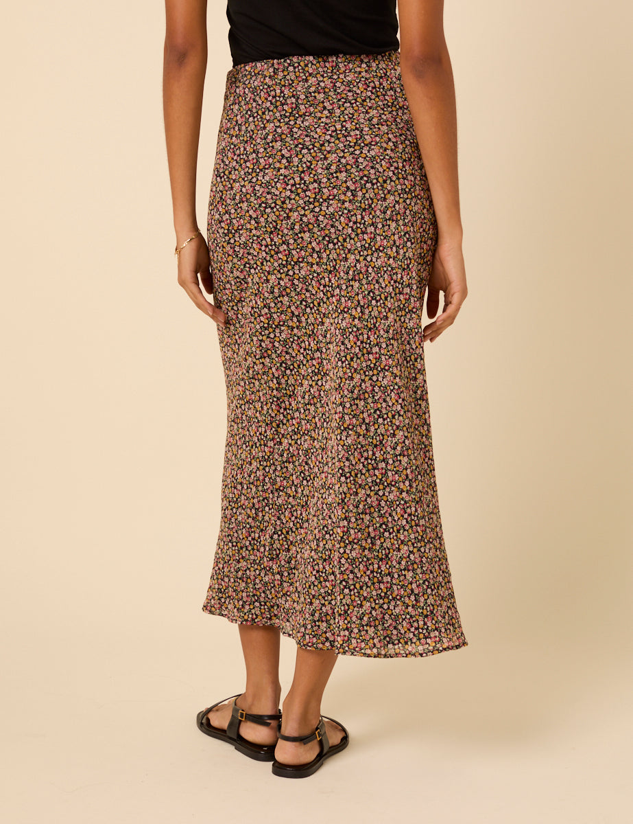 Ditsy Floral Mila Slip Skirt