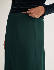 Forest Green Milo Midi Skirt