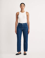 Dark Wash Straight Leg jeans