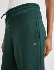 Green Wide Leg Joggers