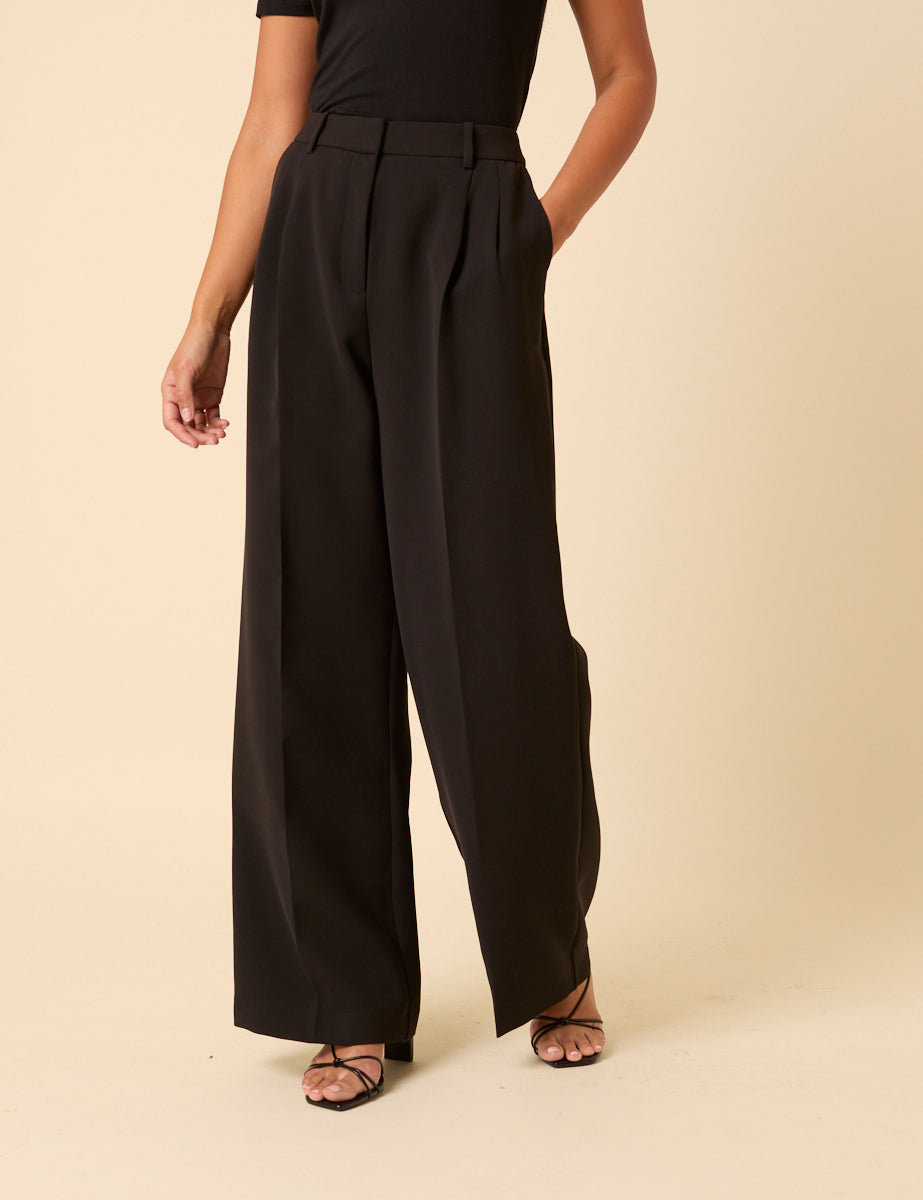 Black Jax Tailored Crepe Trousers