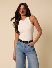 Blue Denim Relaxed Bermuda Denim Shorts