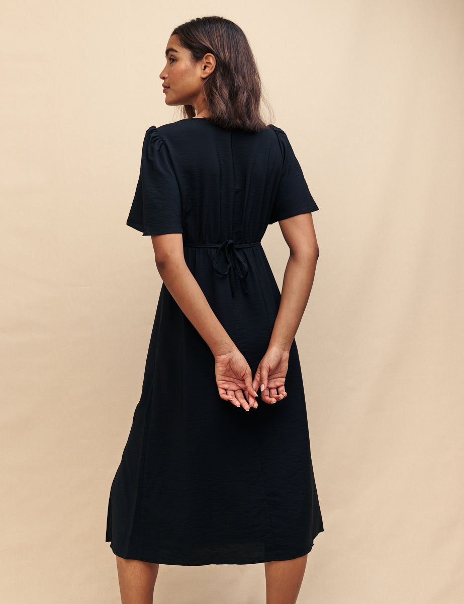 Black Dee Dee Midi Dress