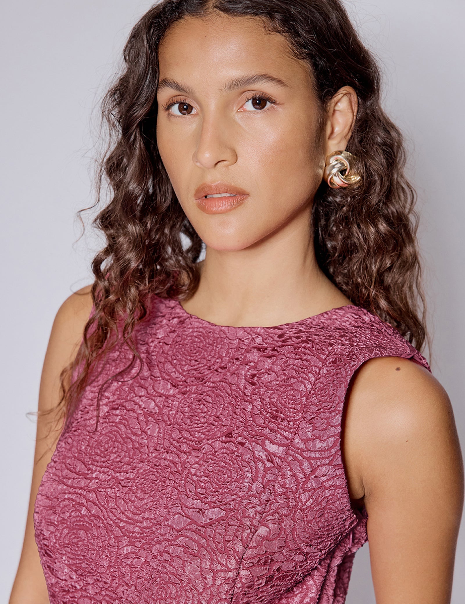 Pink Dion Mini Dress