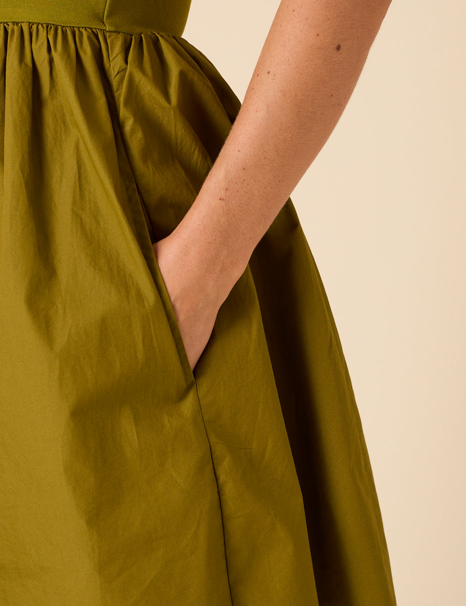 Green Colorado Mini Dress