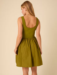 Green Colorado Mini Dress