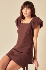 Brown Ramona Mini Dress