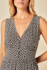 Black Printed Starlight Jumpsuit