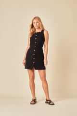 Black Tailored Peri Mini Dress