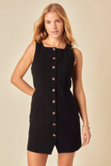 Black Tailored Peri Mini Dress