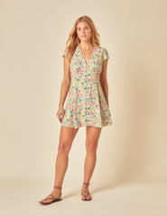 Petite Ditsy Floral Avery Mini Dress