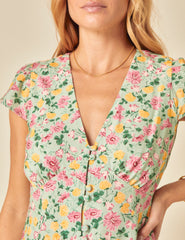 Petite Ditsy Floral Avery Mini Dress