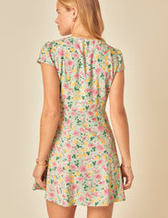 Petite Ditsy Floral Avery Mini Dress