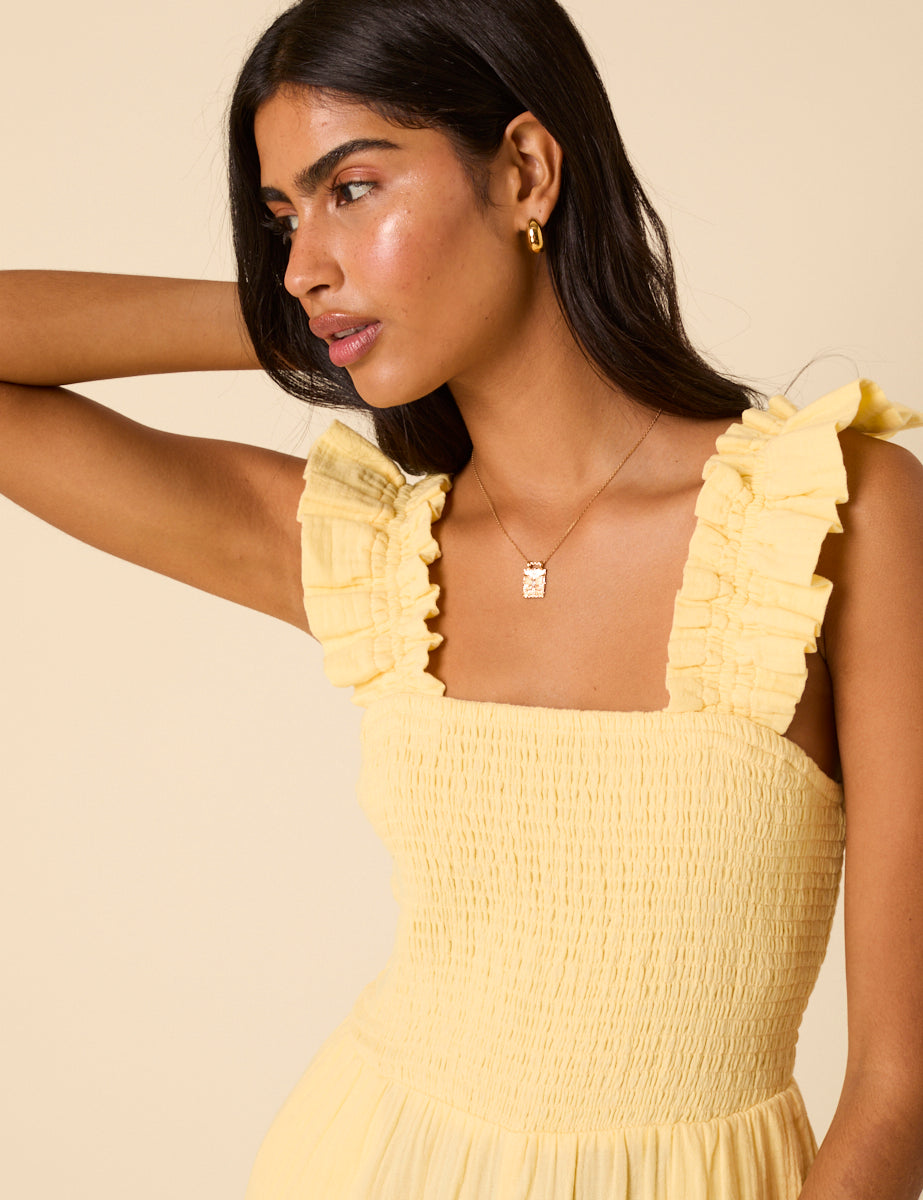 Butter Yellow Maya Jumpsuit