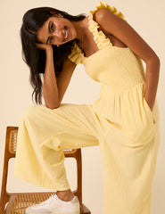 Butter Yellow Maya Jumpsuit
