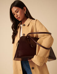 Burgundy Leather Doctors Bag