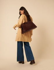 Burgundy Leather Doctors Bag