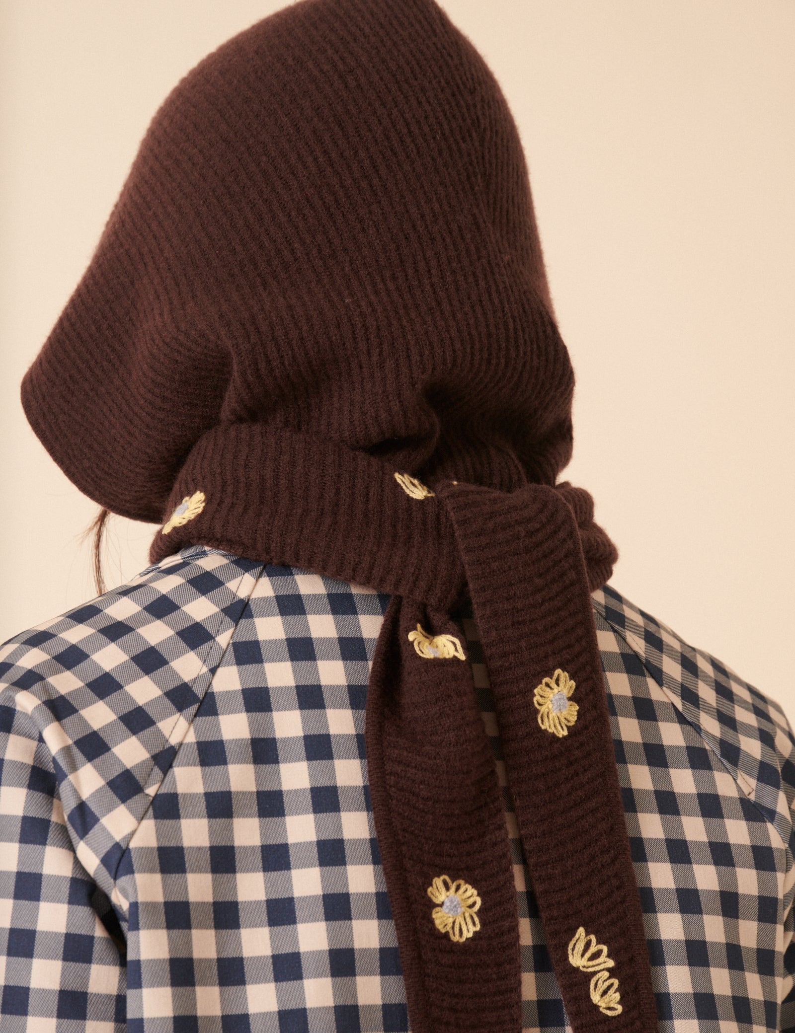 NC x TBCo Brown Wool Hood