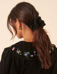 Black Cord Scrunchie
